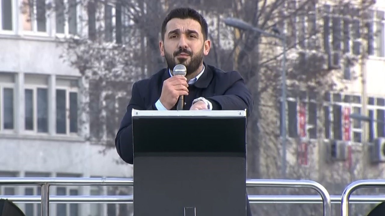 TÜGVA Başkanı Beşinci: (Filistin)" Toprağa girene kadar durmayacağız, zalimlerden olmayacağız, sizleri asla unutmayacağız"
