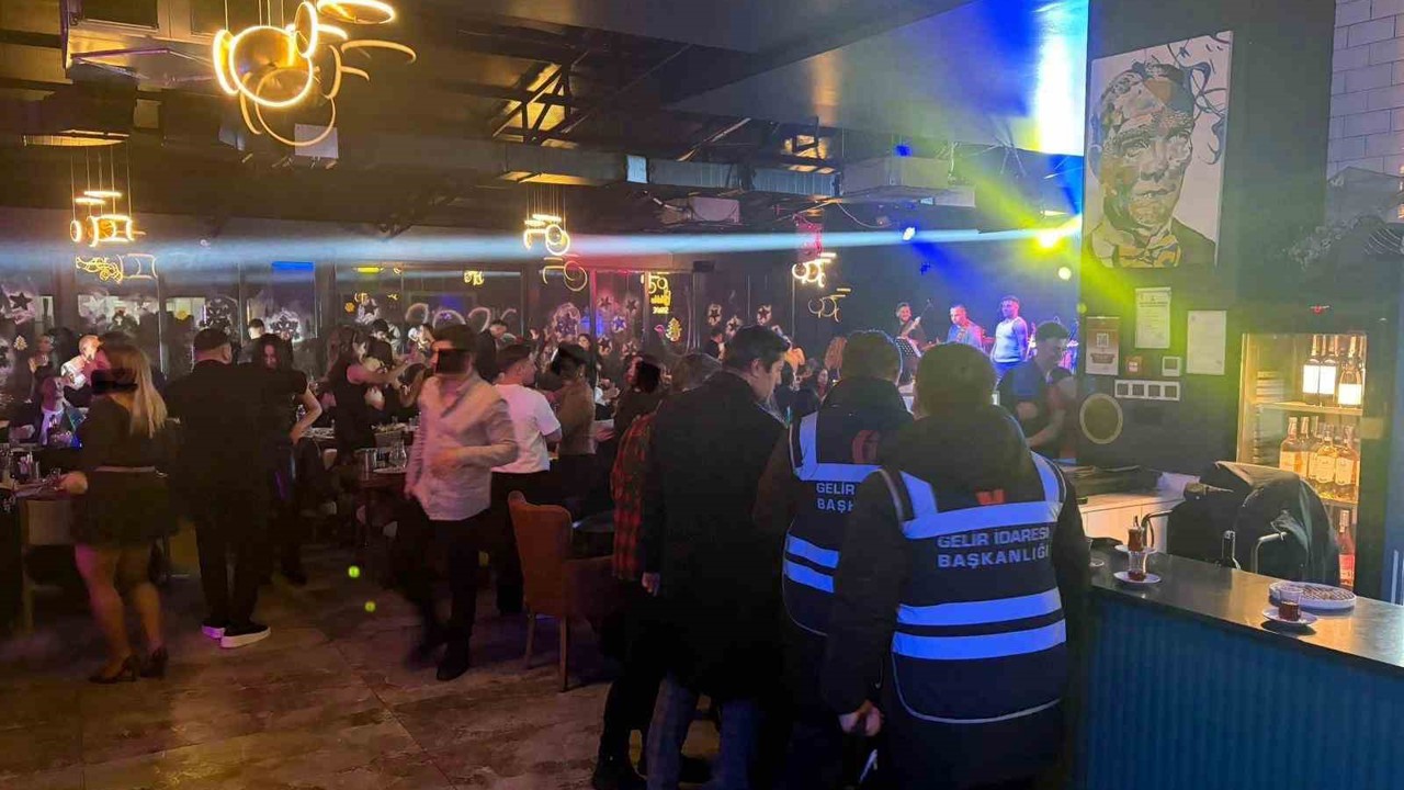 Zonguldak Defterdarlığı yılbaşında 46 eğlence mekanını denetledi
