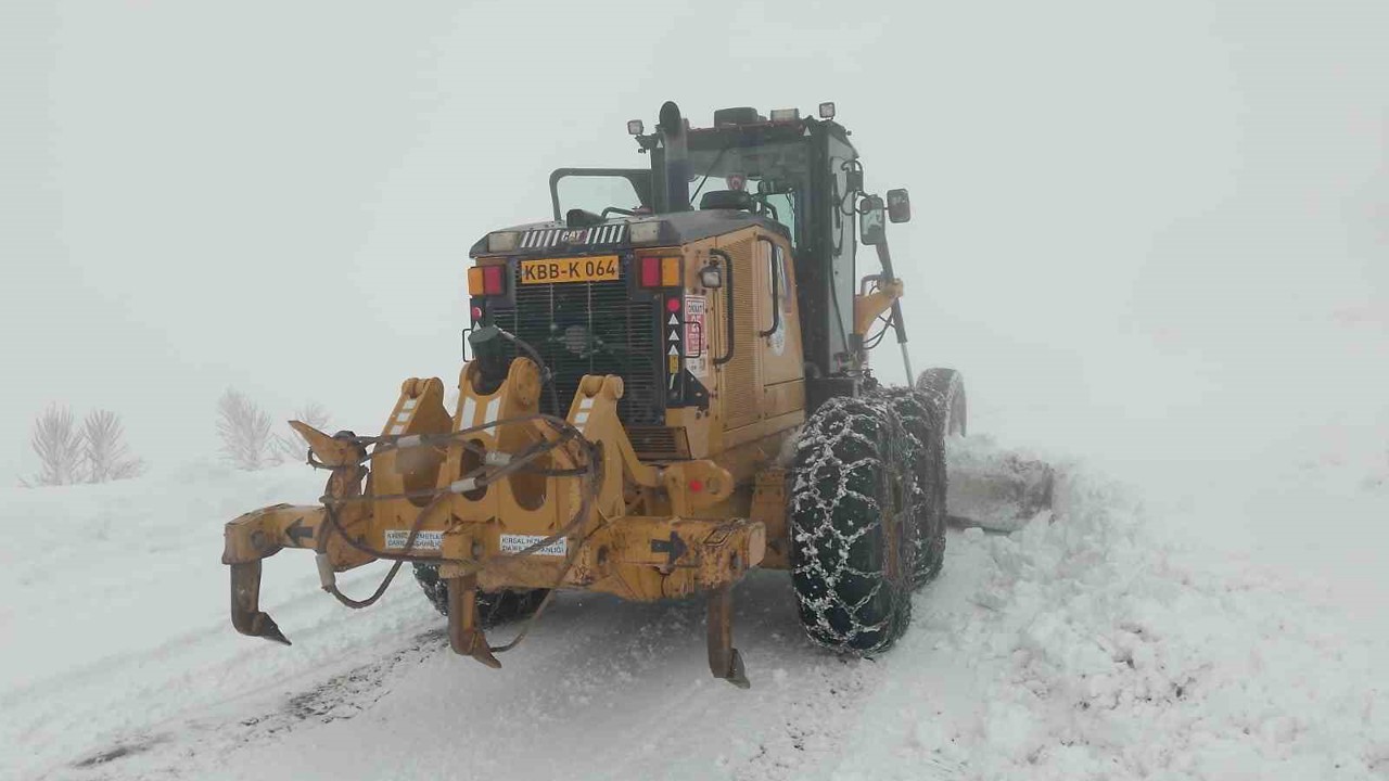 Kayseri’de 146 yol açıldı, 26 yol ise ulaşıma kapalı
