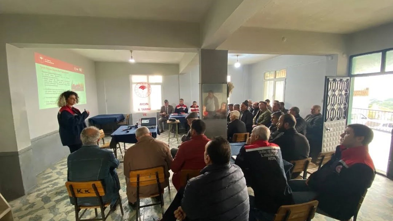 Aydın’da ’Tarım Sahada’ buluşmaları sürüyor
