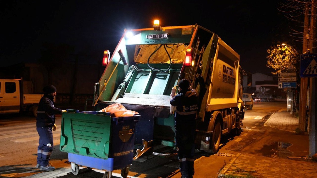 Kartepe’de yeni yıl mesaisi
