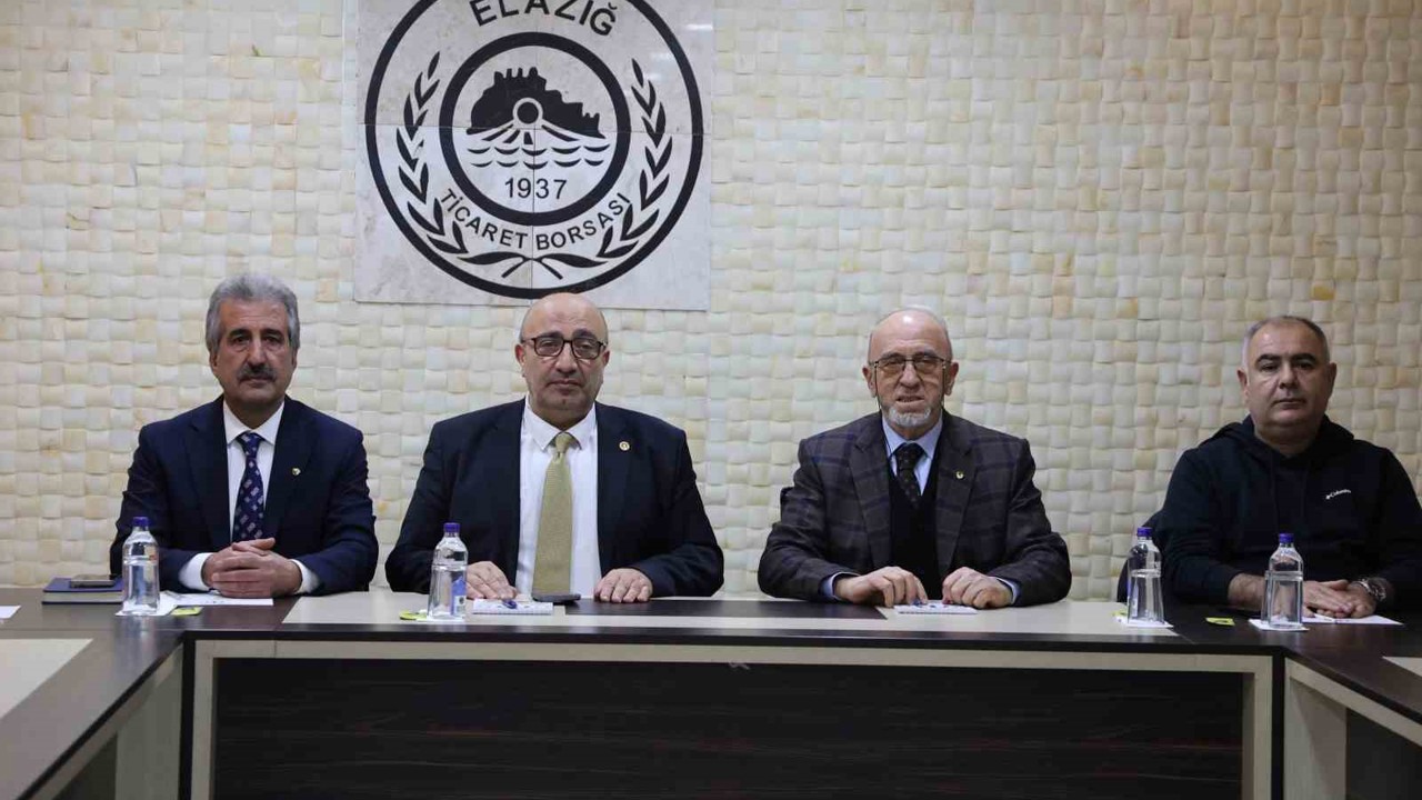 Elazığ Ticaret Borsası 2025’i değerlendirdi, 2026 hedeflerini açıkladı
