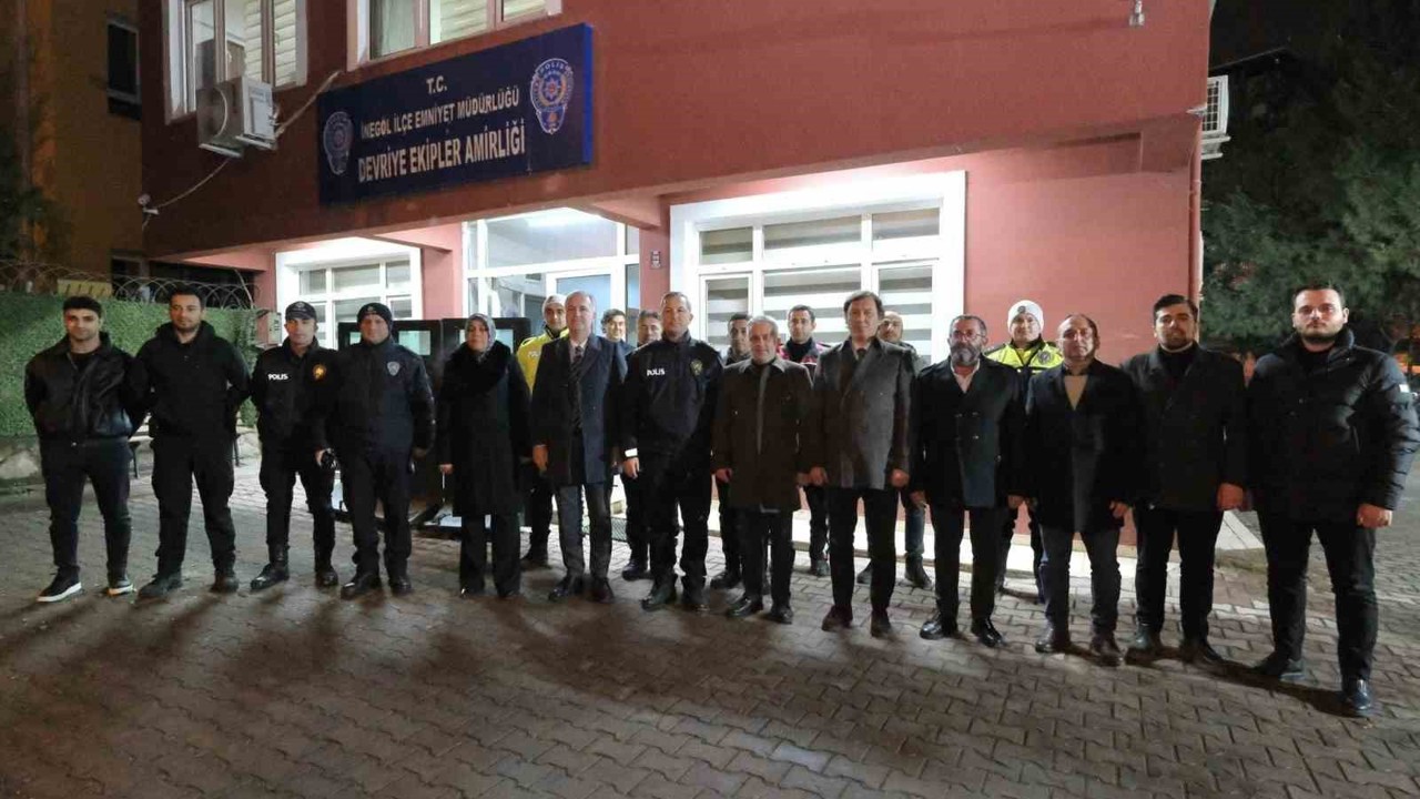 İnegöl protokolünden yeni yıl ziyaretleri
