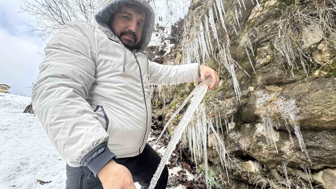 UNESCO kenti Safranbolu’da buzdan görsel şölen
