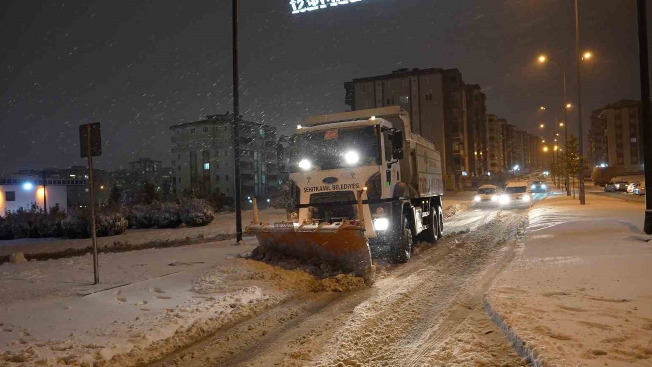 Şehitkamil’de hayat aksamadı
