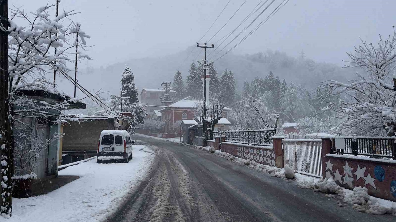 Giresun’da 7 ilçede eğitime kar engeli
