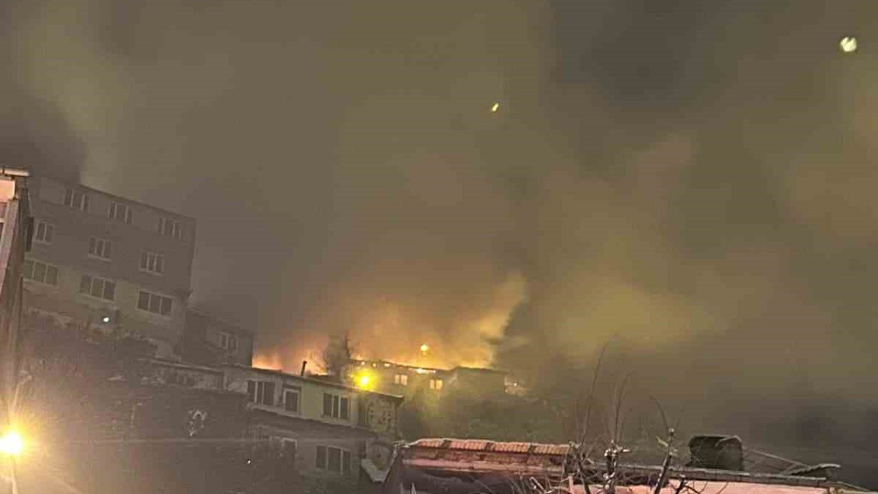 Uludağ eteklerindeki ev küle döndü
