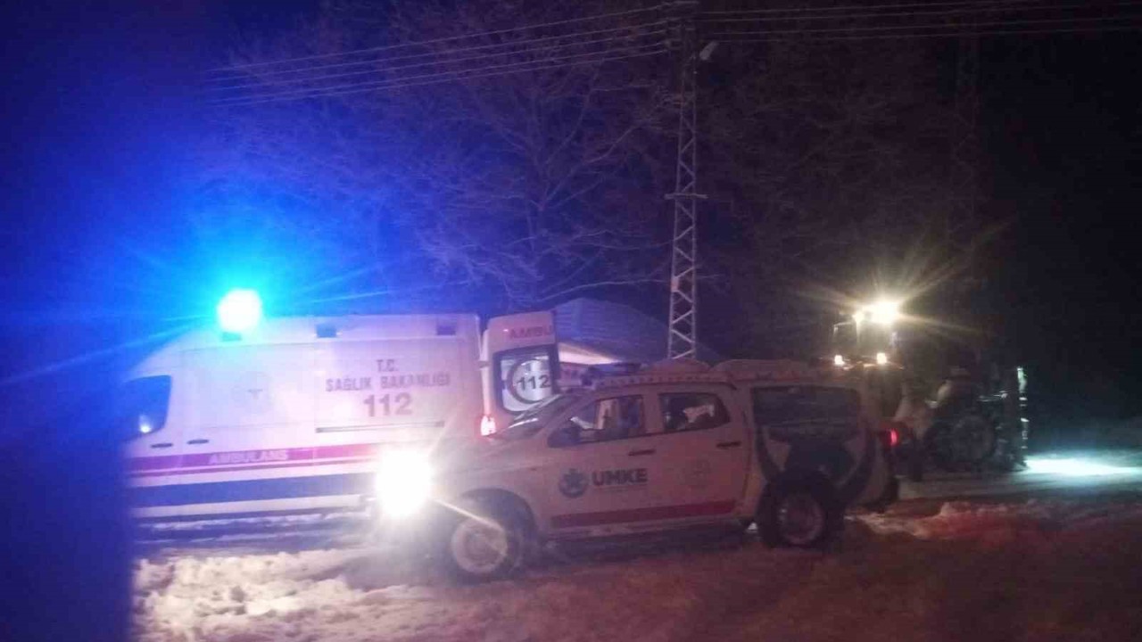 UMKE ekipleri yatalak hastaya 4 saatte ulaşabildi
