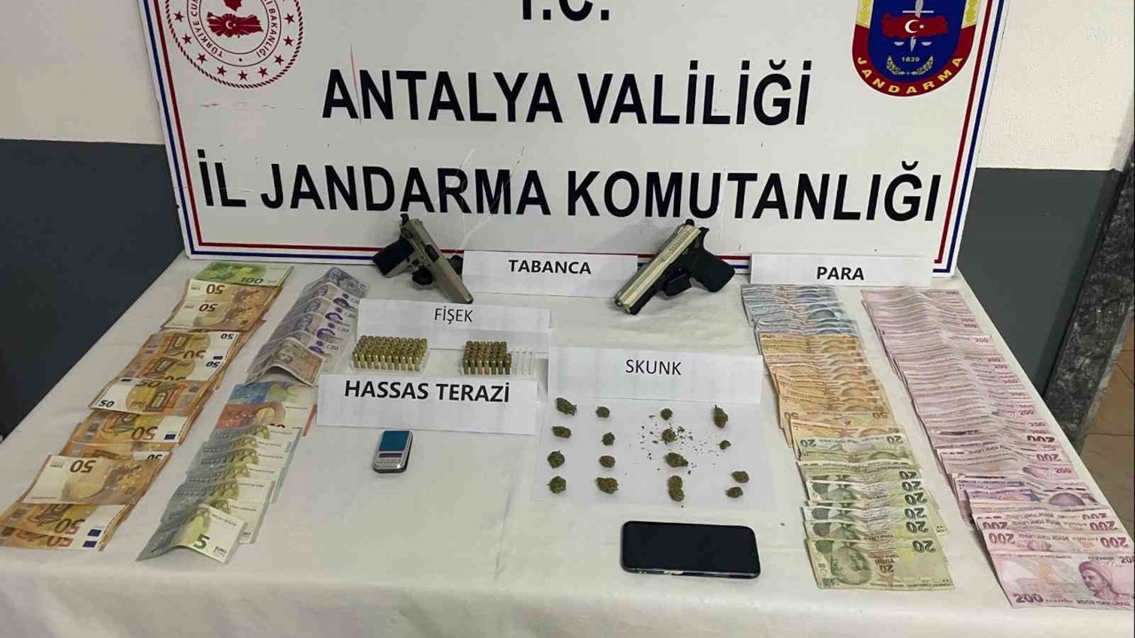 Manavgat’ta uyuşturucu operasyonu: 1 gözaltı

