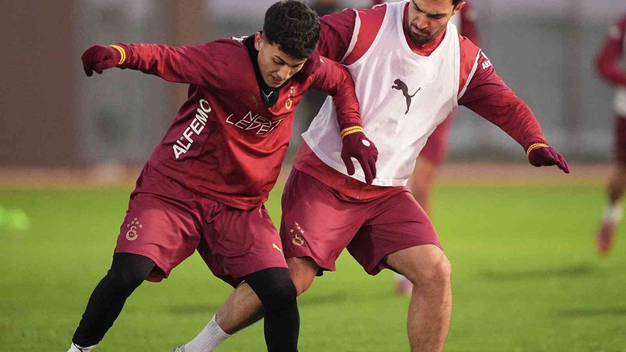 Galatasaray, Trabzonspor maçı hazırlıklarını sürdürdü
