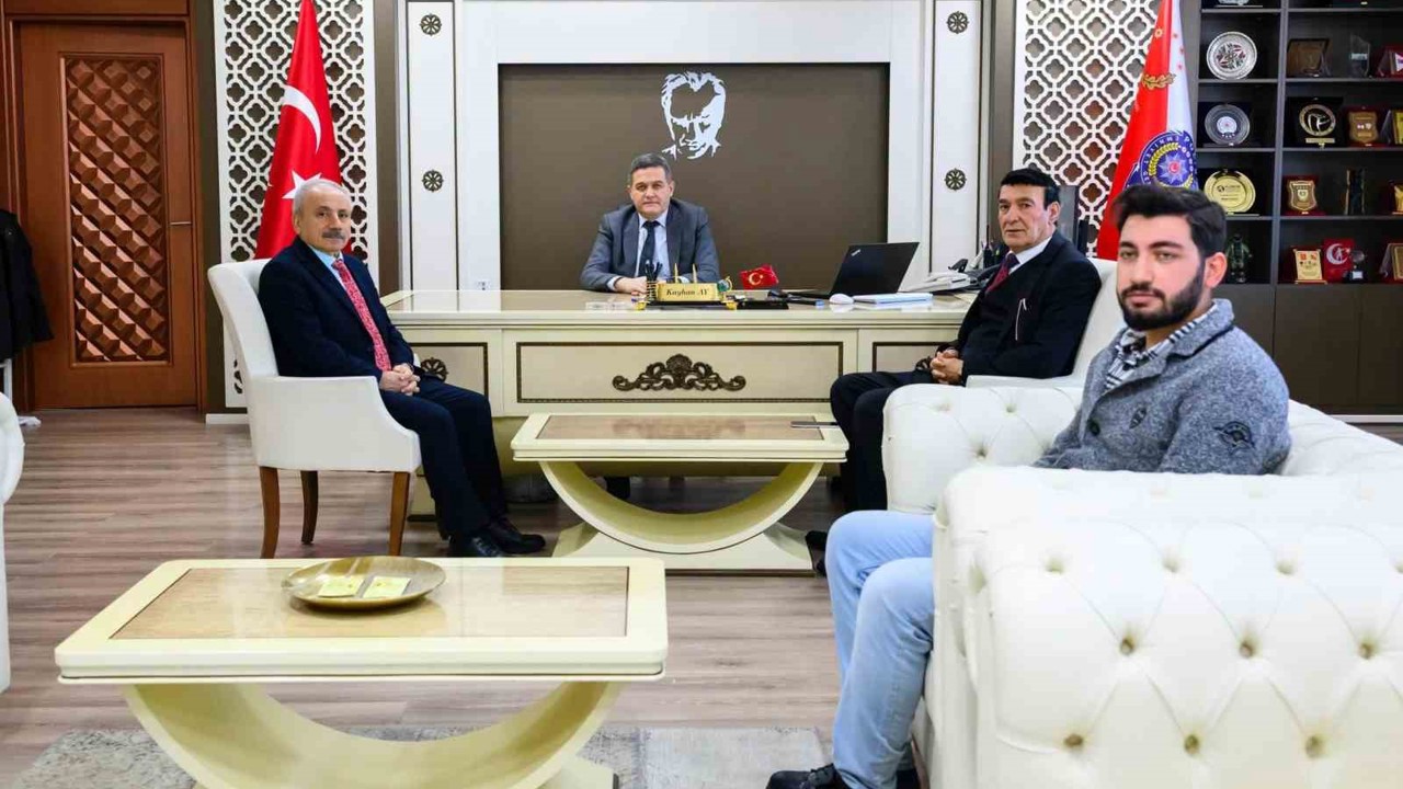 Malatya Gazeteciler Cemiyeti’nden Emniyet Müdürü Kayhan Ay’a ziyaret
