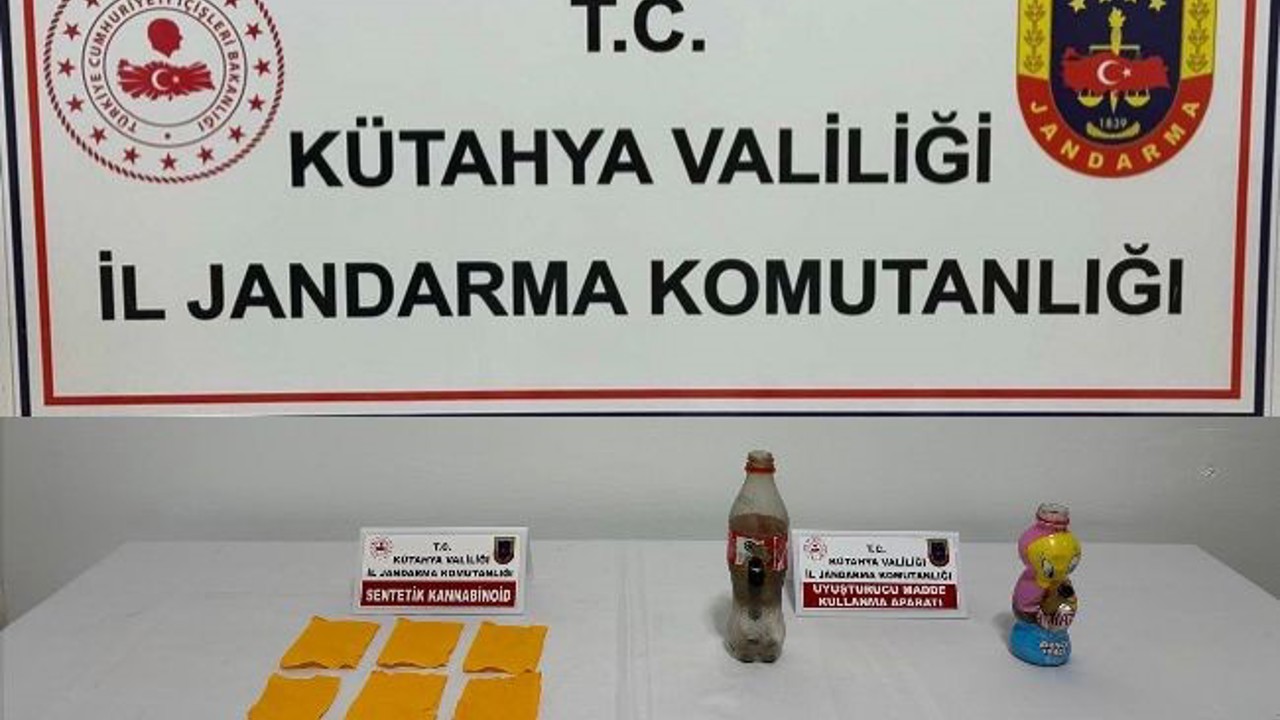 Kütahya’da uyuşturucu operasyonu
