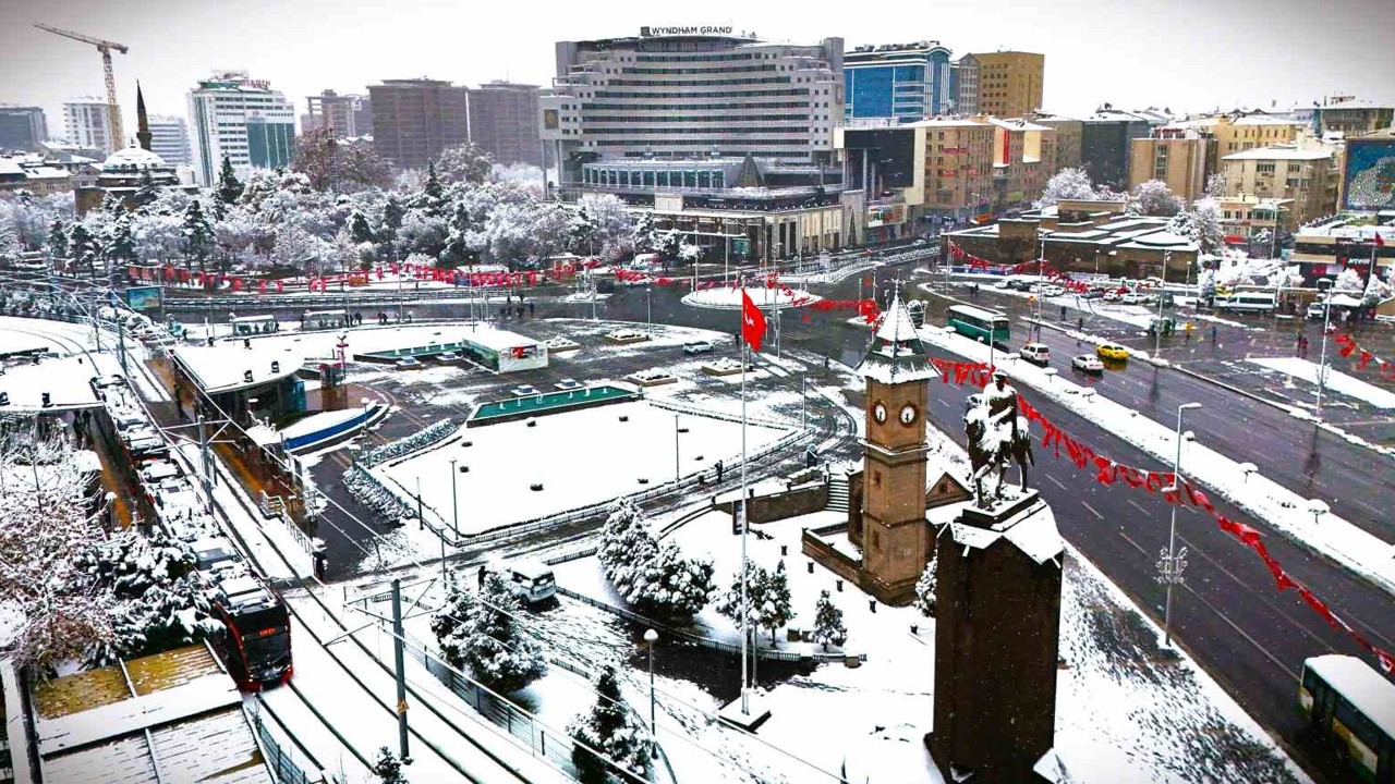 Kayseri’nin en soğuk yeri Pınarbaşı oldu
