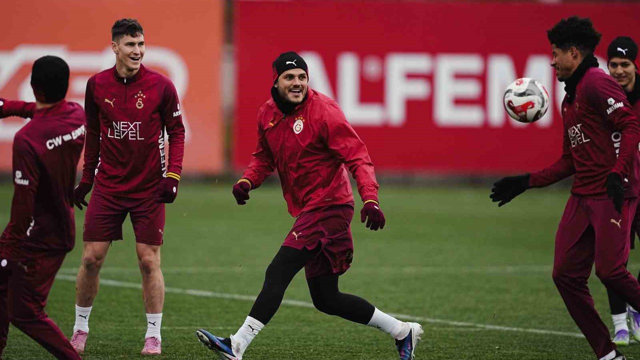 Galatasaray, Trabzonspor maçı hazırlıklarına devam etti
