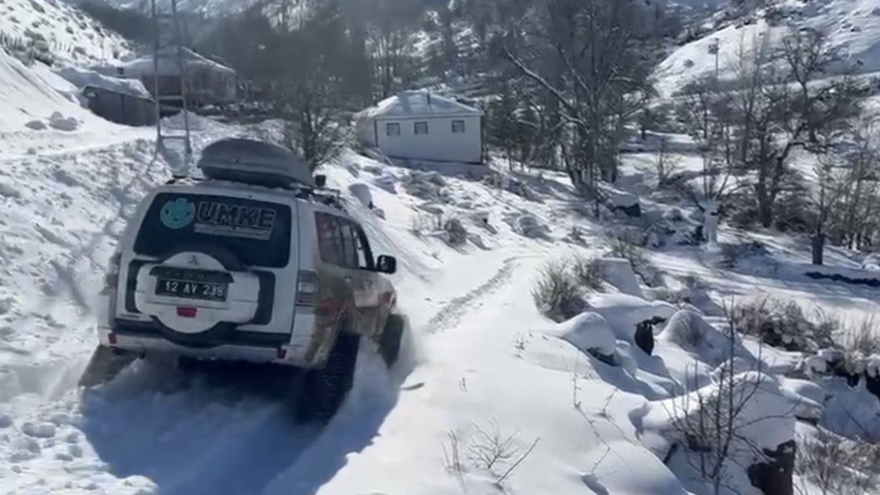 UMKE kar kış demeden hastalara umut oluyor

