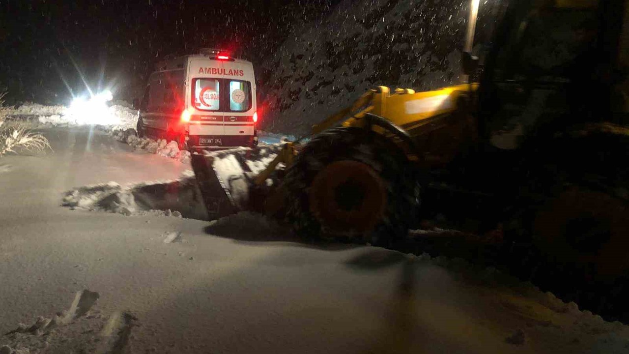 Dicle Kaymakamı Atış: "İlçede kaymakamlık koordinesinde karla mücadele ediliyor"
