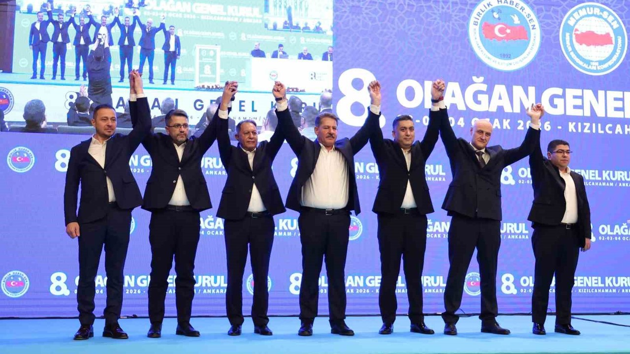 Birlik Haber-Sen 8. Olağan Genel Kurulu’nda Ömer Budak güven tazeledi
