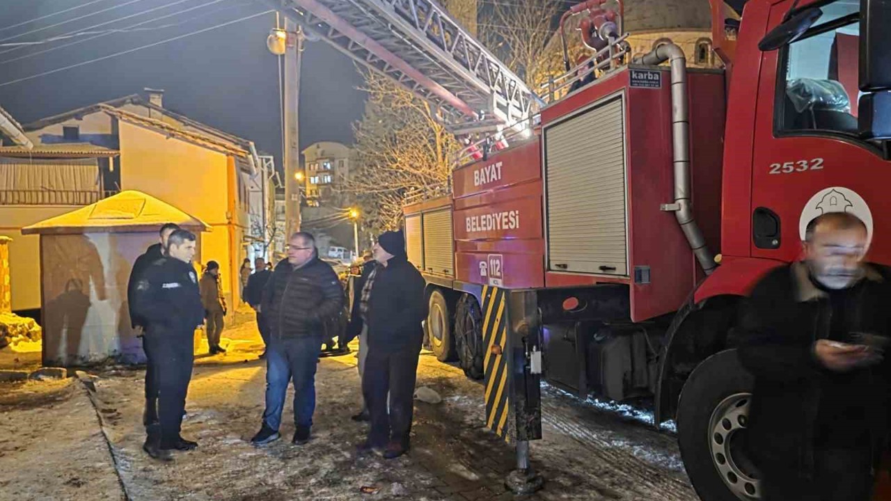 Çorum’da sobadan çıkan yangın ölüme neden oldu
