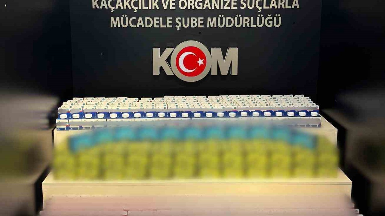 Van’da gümrük kaçağı malzeme ele geçirildi
