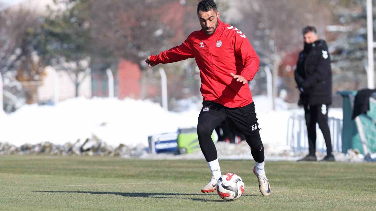 Sivasspor, Erzurumspor FK maçının hazırlıklarını sürdürdü
