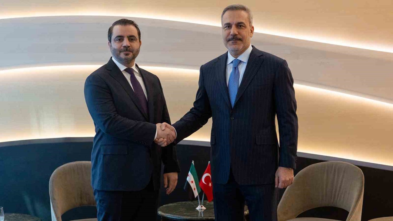 Dışişleri Bakanı Fidan, Suriyeli mevkidaşı Şeybani ile görüştü
