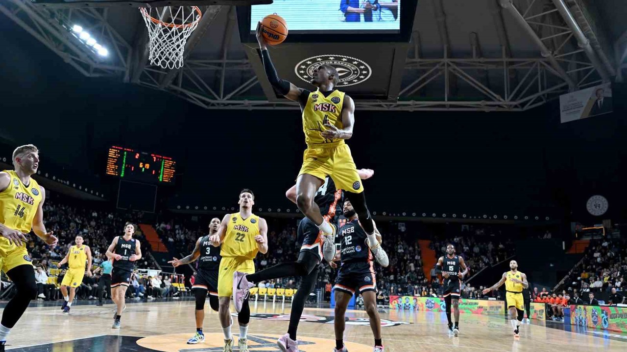 Basketbol Şampiyonlar Ligi: Mersinspor: 65 - Le Mans Sarthe Basket: 92
