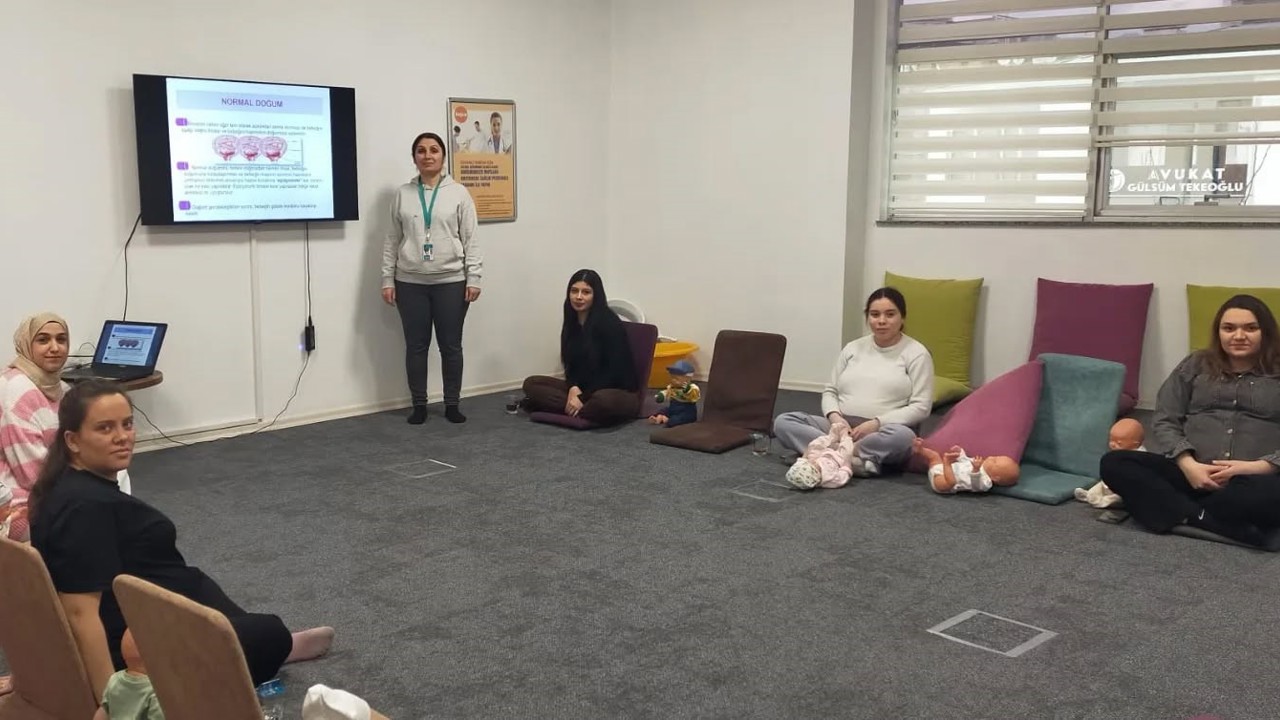 Nazilli’de gebe okulunda eğitimler sürüyor
