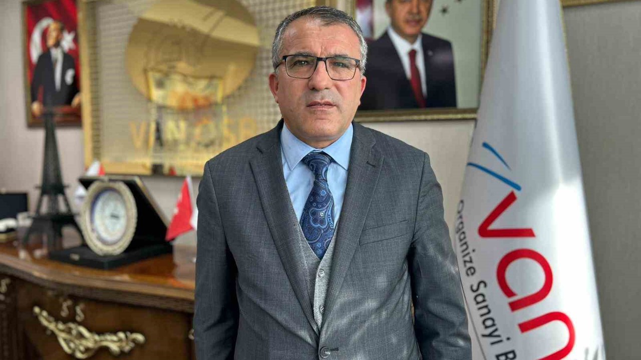 Van OSB Başkanı Aslan: "2026’da üretim ve istihdamı büyütmeye devam edeceğiz"
