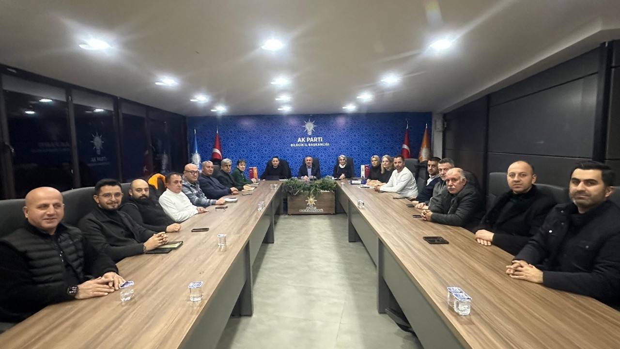 AK Parti Bilecik İl Yürütme Kurulu Toplantısı gerçekleştirildi
