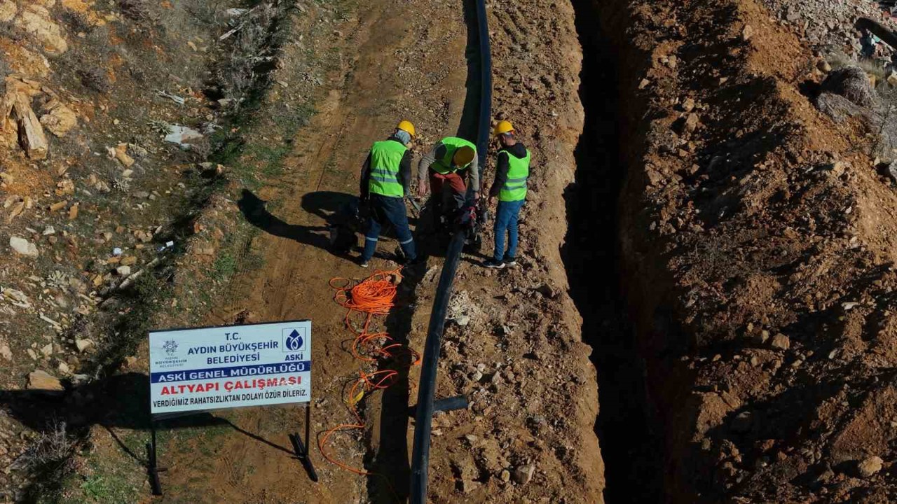 Başkan Çerçioğlu’ndan Karacasu’ya 4.8 milyonluk alt yapı yatırımı
