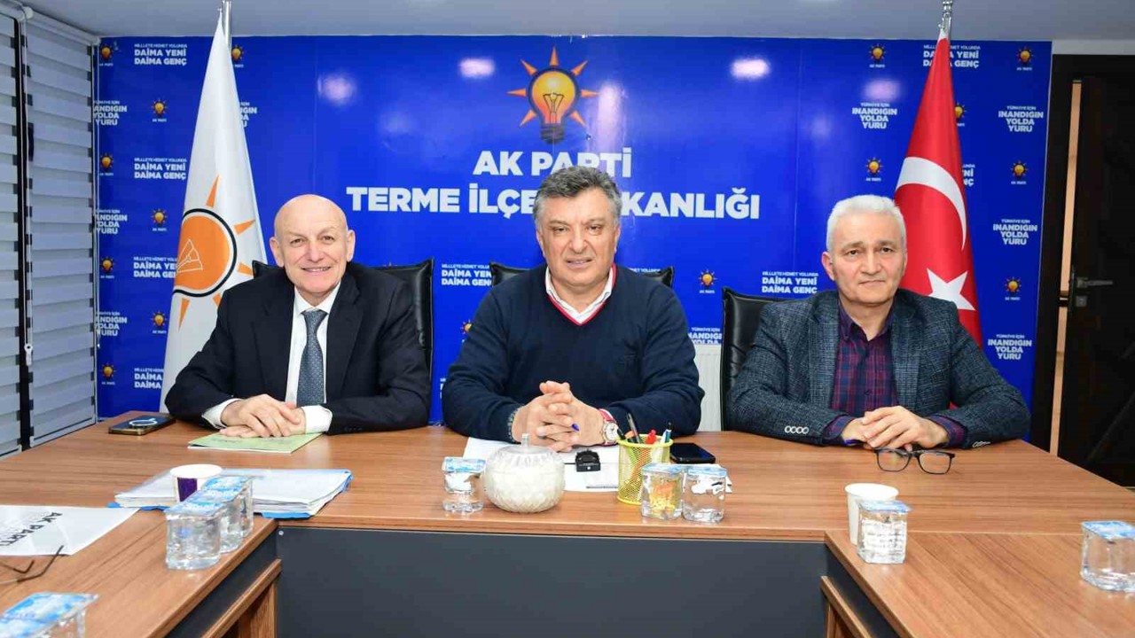AK Parti Terme İl Başkanı Baş: "Hizmetin şahidiyiz, başkanımızın yanındayız"
