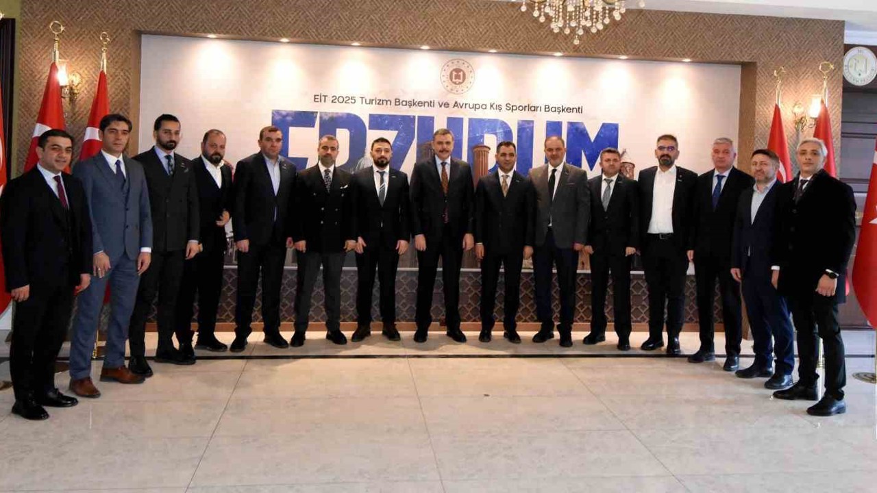 ASKON’dan Erzurum Valisi Çiftiçi’ye istişare ziyareti
