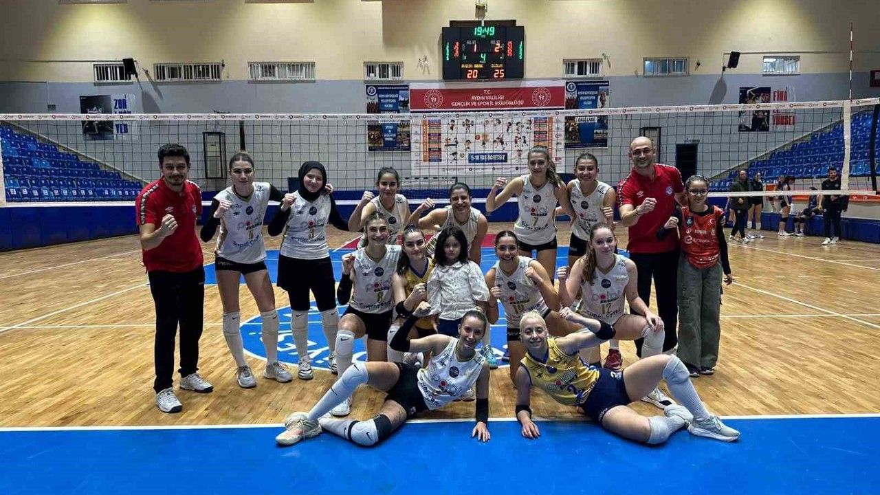 TVF Kadınlar 2. Ligi: Didim Belediyespor: 3 - Aydın Büyükşehir Belediyespor: 1
