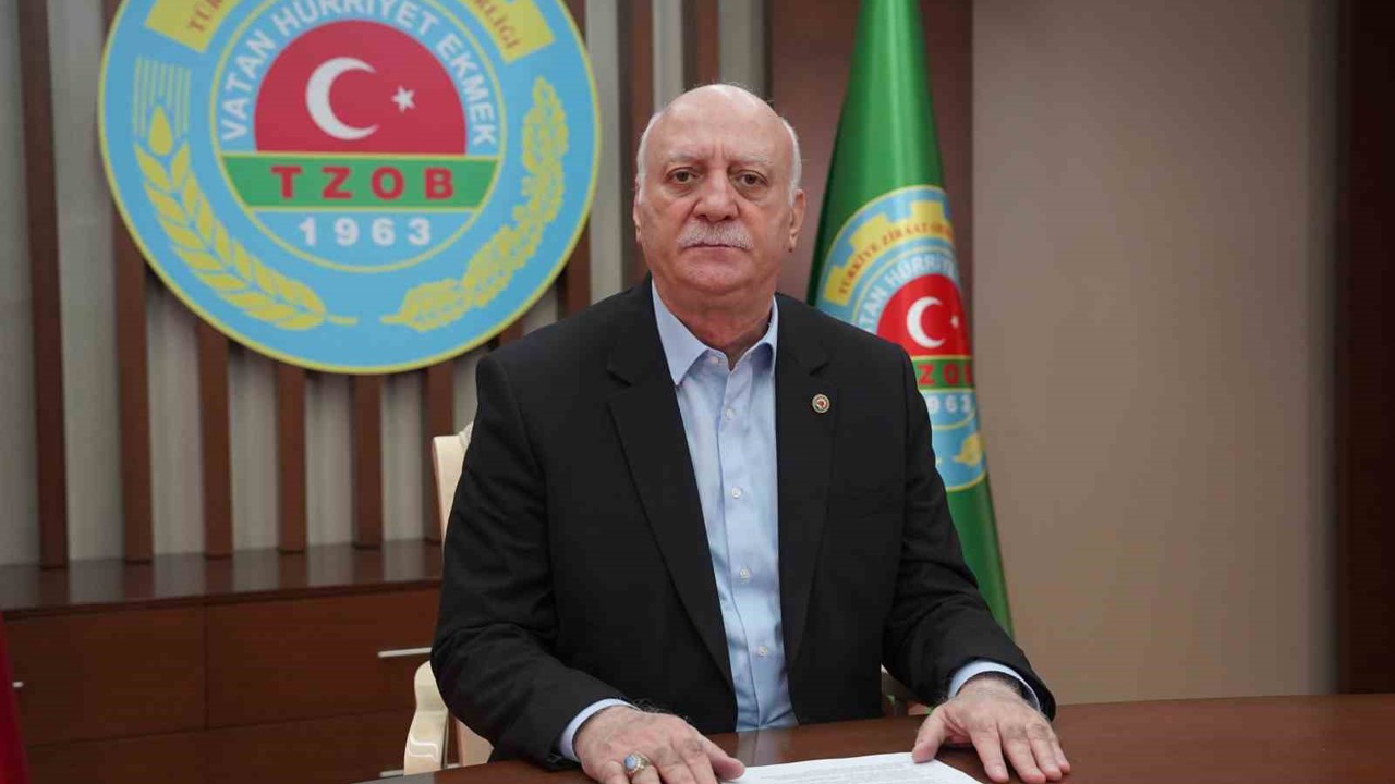 TZOB Genel Başkanı Bayraktar: "Kuraklıktan zarar gören üreticilerimizin de zararları karşılanmalıdır"
