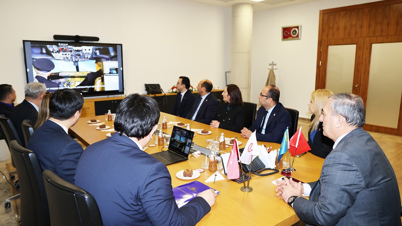 ATÜ ile Kazakistan Sivil Havacılık Akademisi arasında akademik iş birliği
