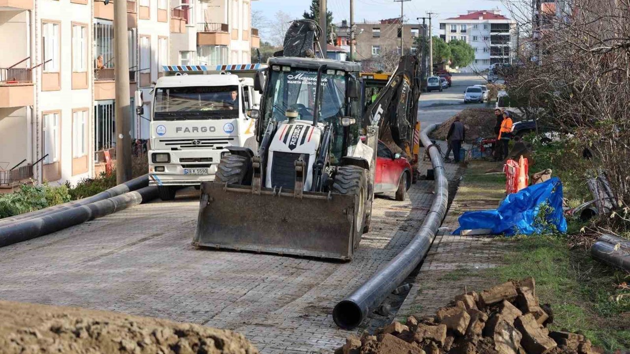 Ordu’da içme suyu altyapısı güçlendiriyor
