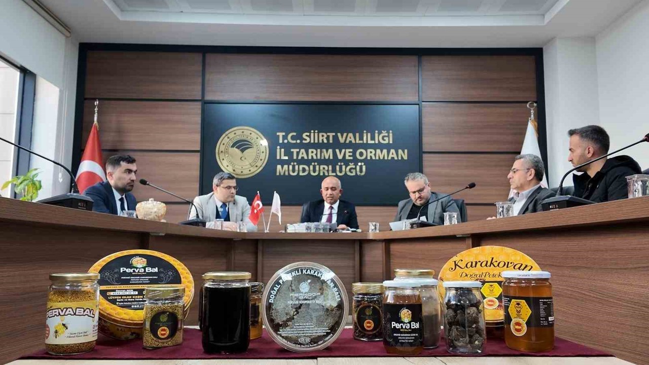 Siirt balında markalaşma ve çeşitlilik toplantısı
