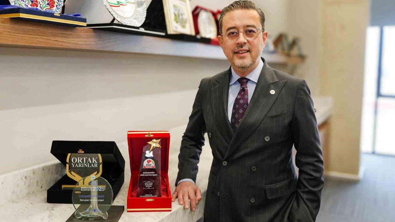 DSO Başkanı Selim Kasapoğlu’na ‘En Başarılı İş İnsanı’ ödülü
