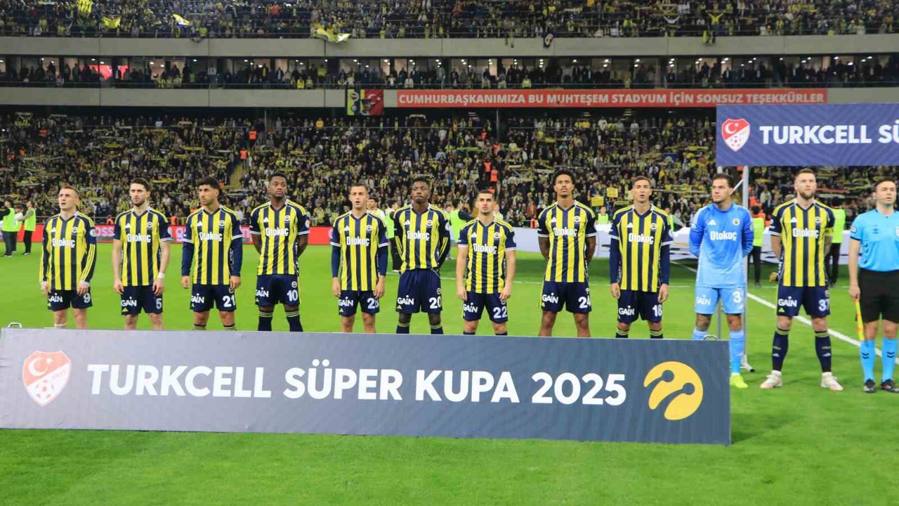 Fenerbahçe’de hedef 11 yıl sonra Süper Kupa’yı kazanmak
