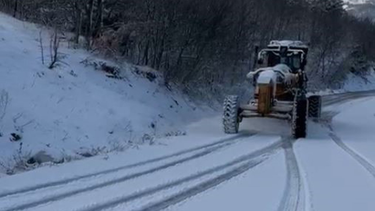Büyükşehir’den karla mücadele
