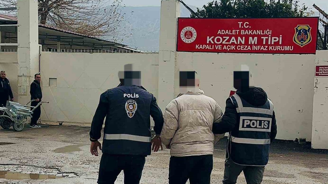 Adana’da 42 dolandırıcılığa karışıp 27 yıl ceza alan hükümlü yakalandı
