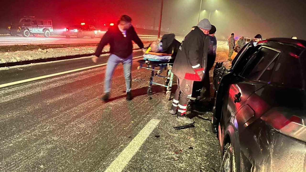 Iğdır’da trafik kazası: 1 yaralı
