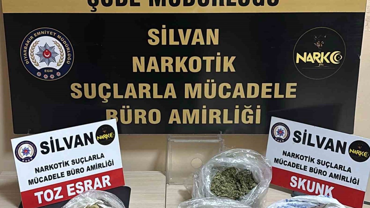 Silvan’da uyuşturucu tacirlerine şafak operasyonu: 1 tutuklama
