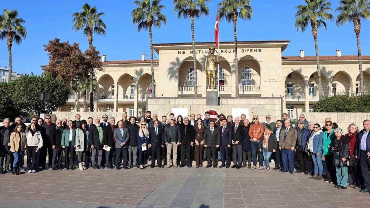 Mersin’de 10 Ocak Çalışan Gazeteciler Günü kutlandı
