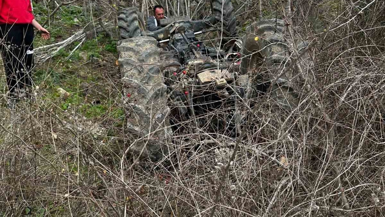 Çanakkale’de traktör devrildi, 1 kişi hayatını kaybetti
