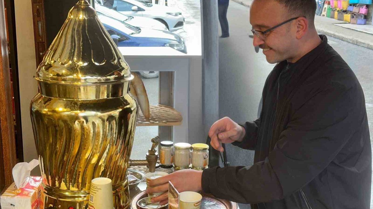 Kışın vazgeçilmezi salep yoğun ilgi görüyor
