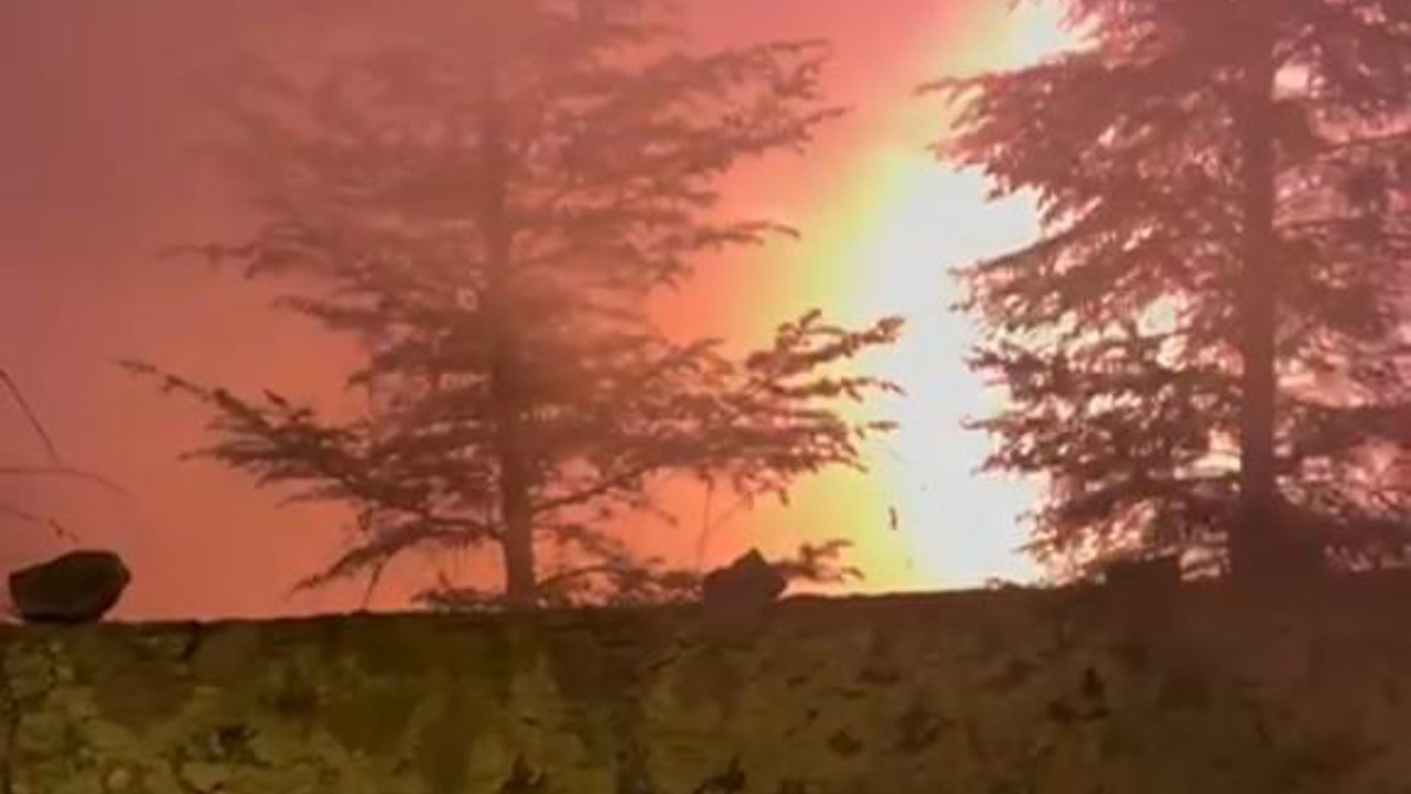 Karapınar’da boş evde çıkan yangın korkuttu
