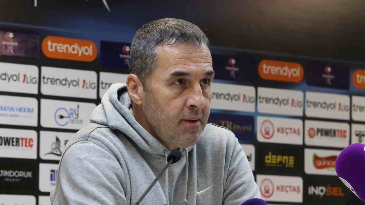 Yalçın Koşukavak: "Oyunun 30 dakikasında hava şartlarıyla uğraştık"

