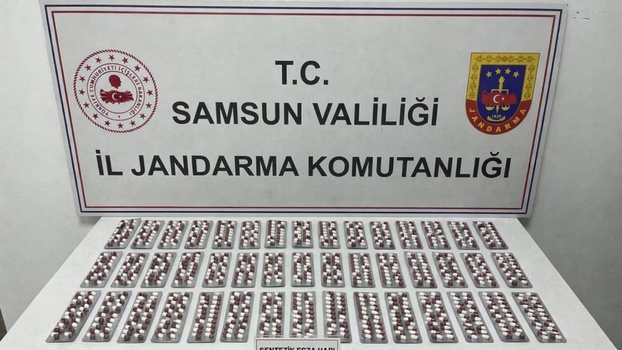 Tekkeköy’de jandarmadan uyuşturucu operasyonu: 1 tutuklama
