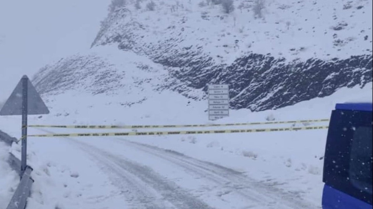 Sincik-Malatya Karayolu ulaşıma kapandı
